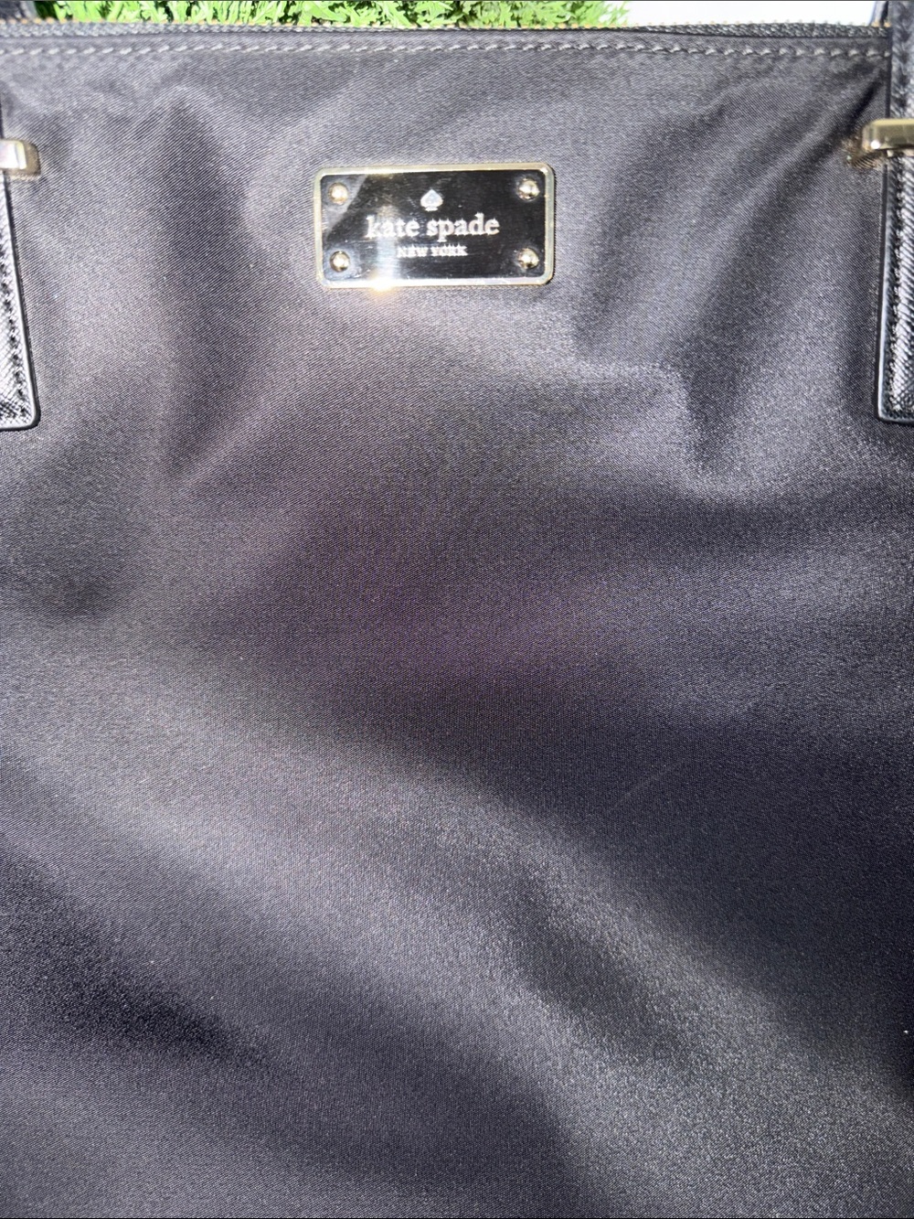 kate spade Black Nylon Laptop Tote with Detachable Strap - Picture 5 of 16